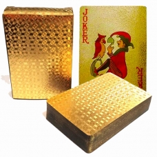Карти гральні (54шт) GOLD для покеру пластикові